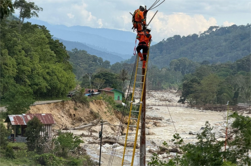 Pemulihan Listrik Pascabencana di Sumatera Hampir Tuntas, Satgas Pastikan Layanan Dasar Kembali Normal
