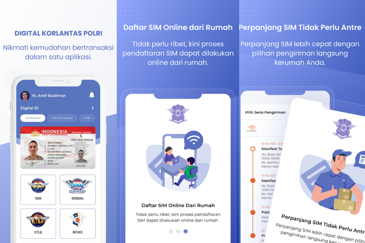 Korlantas Polri Resmi Hadirkan SIM Digital dengan Barkod Dinamis